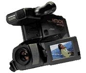 Hitachi VM7500LA VHS-C Analog Camcorder