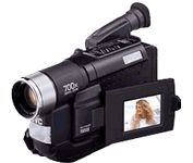 JVC GR-SXM180A S-VHS-C Analog Camcorder