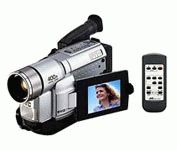 JVC GR-SXM607 S-VHS-C Analog Camcorder