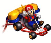 RCA Mario Kart 841.246 Clock Radio