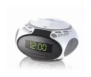 Coby Coby Dual Alarm Clock w/ AM/FM Radio & CD Player