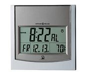 Howard Miller Howard Miller Techtime I LCD Radio Controlled Wall Clock 6 Inch x 6 Inch 625-235