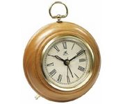 Infinity Wood Alarm Clock Natural Finish - 12057N