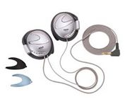 RCA Ear Clip Headphones with Color Caps