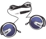 RCA HP275B E.Clipz¿ Sport Clip-On, Blue Consumer Headphones