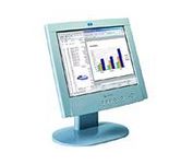 Hewlett Packard L1510 (White) 15 in. Flat Panel LCD Monitor