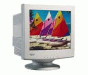 Hitachi SuperScan 715 (White) 19 in.CRT Conventional Monitor