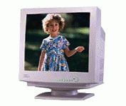 Hitachi CM828 (White) 21 in.CRT Conventional Monitor
