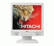 Hitachi CML153 (White) 15 in. Flat Panel LCD Monitor