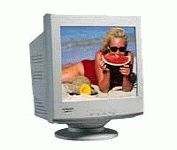 Hitachi CM615 (White) 17 in.CRT Conventional Monitor