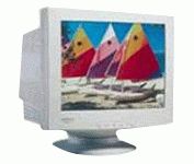 Hitachi CM515 (White) 15 in.CRT Conventional Monitor