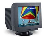 IBM G78  (Refurbished) (Black) 17 in.CRT Conventional Monitor