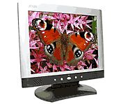 Jetway M1531S (Black, Silver) 15 in. Flat Panel LCD Monitor