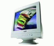 KDS Visual Sensations 7E (White) 17 in.CRT Conventional Monitor