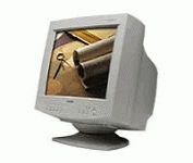 KDS Visual Sensations 555 (White) 15 in.CRT Conventional Monitor