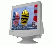 KDS Xtreme Flat 7g 17 in.CRT Conventional Monitor