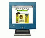 LG Flatron 774FT (Gray) 17 in.CRT Conventional Monitor