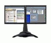 Mass Multimedia MASS Thin Twins C2H-15 Horizontal (Black) 15 in. Flat Panel LCD Monitor