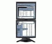 Mass Multimedia MASS Thin Twins C2V-18 Vertical (Black) 18.1 in. Flat Panel LCD Monitor