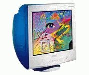 Mitsubishi Diamond Pro 2020U (White) 22 in.CRT Conventional Monitor