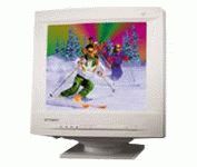 Optiquest Q 53 (White) 15 in.CRT Conventional Monitor