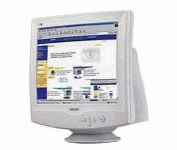 Philips SoHo 107S21 (White) 17 in.CRT Conventional Monitor