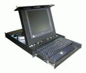 Rose Electronics RackView KVM15 (Black) 15 in. Flat Panel LCD Monitor
