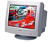 Sampo KM 716 (White) 17 in.CRT Conventional Monitor