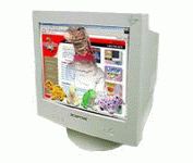 Sceptre Dragon Eye D76A (White) 17 in.CRT Conventional Monitor