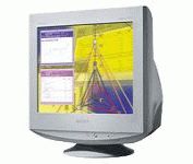Sony CPD G220 (White) 17 in.CRT Conventional Monitor