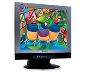 ViewSonic VG700 (Black, Silver) 17 in. Flat Panel LCD Monitor