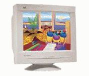 ViewSonic E771 (White) 17 in.CRT Conventional Monitor