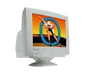 ViewSonic Optiquest Q55 (White) 15 in.CRT Conventional Monitor