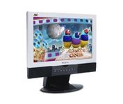 ViewSonic NextVision N1700w (Black, Metallic) 17 in. Flat Panel LCD Monitor
