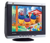 ViewSonic E72F+SB 17 in.CRT Conventional Monitor