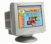 Compaq S 510 (White) 15 in.CRT Conventional Monitor