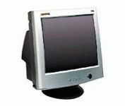 Compaq S 720 (Carbon, Silver) 17 in.CRT Conventional Monitor