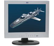 Compaq L2025 (Refurbished) (Carbon, Silver) 20.1 in. Flat Panel LCD Monitor
