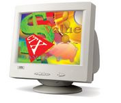 CTX VL701B (Black) 17 in.CRT Conventional Monitor