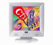 CTX PV740MDV 17.4 in. Flat Panel LCD Monitor