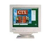 CTX PL 5 (White) 15 in.CRT Conventional Monitor