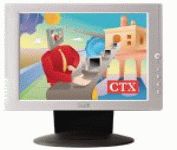 CTX PV 520 (Charcoal, Silver) 15 in. Flat Panel LCD Monitor