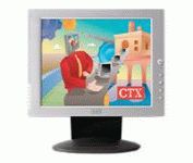 CTX PV 720L (Charcoal, Silver) 17 in. Flat Panel LCD Monitor