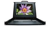 Datatel 15'' Rackmount LCD, Keyboard and Touchpad