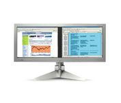 DoubleSight DS-1500 (Black, Silver) 15 in. Flat Panel LCD Monitor