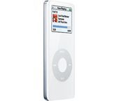 Apple iPod nano White (4 GB, MA005LL/A) MP3 Player