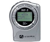 Audiovox MP2000 64 MB MP3 Player