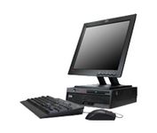 ThinkCentre S50 P4 520 w/HyprThrdng/2.8GHz/1MB L2/800MHzFS/512MB/80GB/Combo/Gbit NIC/XPP - Ultra SF... (000435577818) PC Desktop