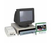 Kreateck POS Kit W/15-inch Black Touch Screen Printer