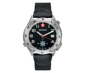 Swiss Army Wenger G-3 Navigator Compass 70375 Wrist Watch